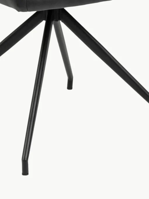 Draaibare kunstleren armstoel Naya