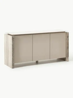 Dressoir Bruce van marmer en metaal