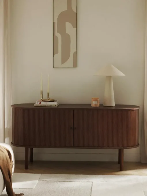 Dressoir Calary met geribde voorzijde