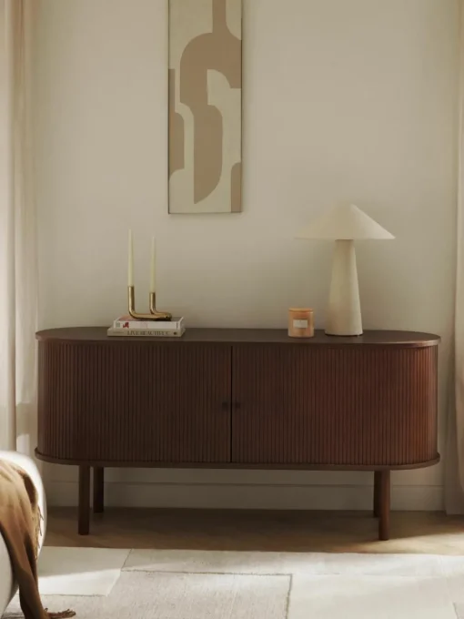 Dressoir Calary met geribde voorzijde