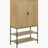 Dressoir Jaipur met geribde voorzijde