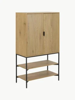 Dressoir Jaipur met geribde voorzijde
