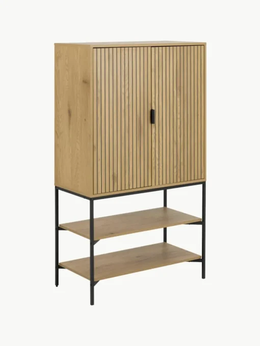 Dressoir Jaipur met geribde voorzijde