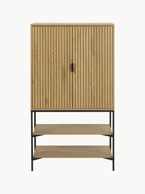 Dressoir Jaipur met geribde voorzijde