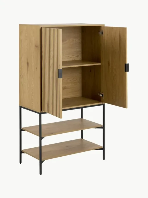 Dressoir Jaipur met geribde voorzijde