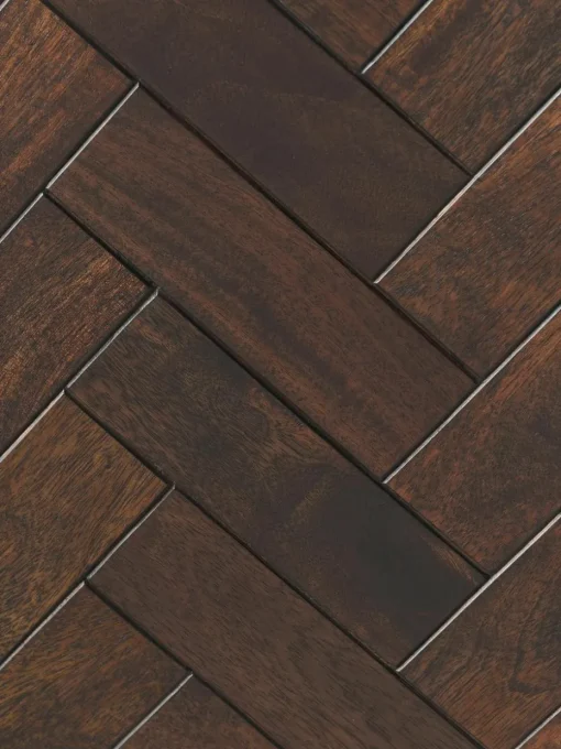 Dressoir Luca van mangohout met visgraat-patroon