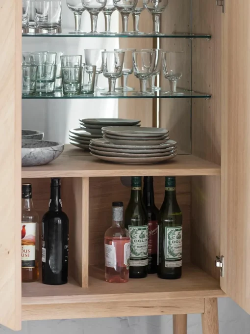 Dressoir Milano van eikenhout
