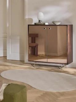 Dressoir Scarlett met spiegelglazen deuren