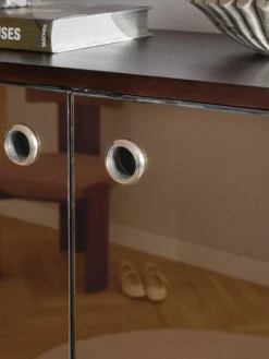 Dressoir Scarlett met spiegelglazen deuren