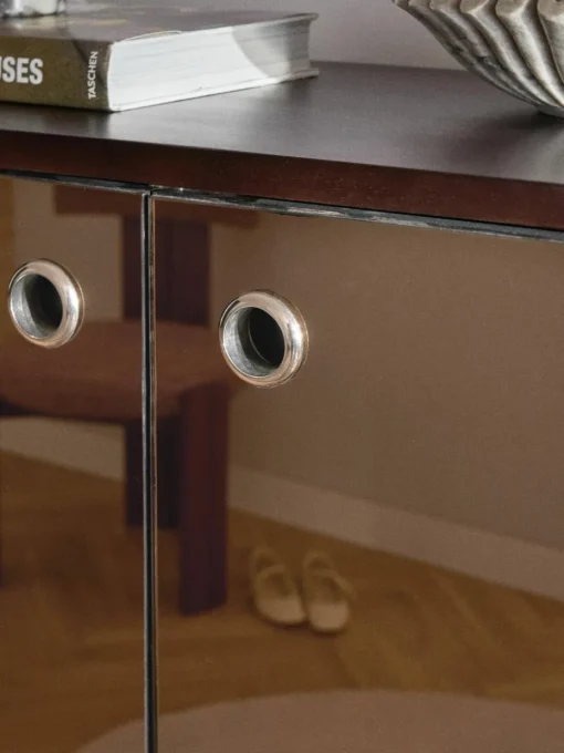 Dressoir Scarlett met spiegelglazen deuren