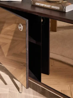 Dressoir Scarlett met spiegelglazen deuren