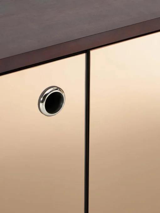 Dressoir Scarlett met spiegelglazen deuren