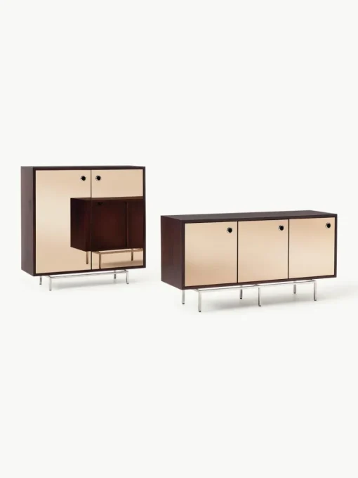Dressoir Scarlett met spiegelglazen deuren