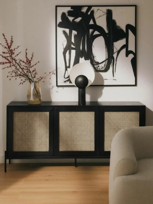 Dressoir Vienna met Weens vlechtwerk