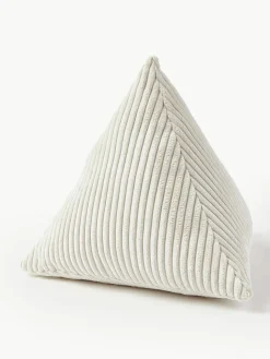 Driehoekige corduroy kussen Kylen