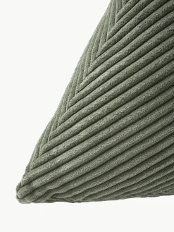 Driehoekige corduroy kussen Kylen