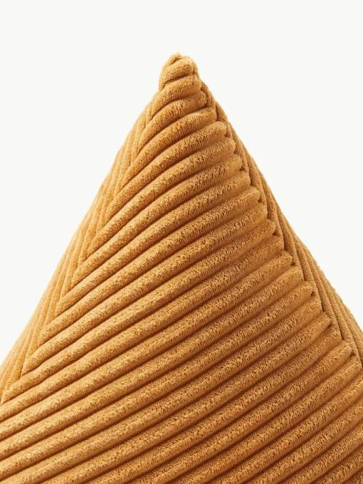 Driehoekige corduroy kussen Kylen