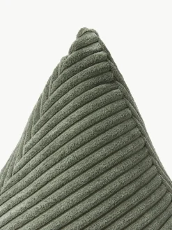 Driehoekige corduroy kussen Kylen