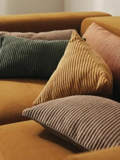 Driehoekige corduroy kussen Kylen