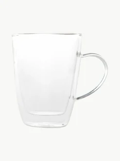 Dubbelwandig theeglas Isolate, 2 stuks