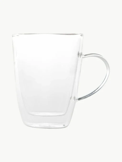 Dubbelwandig theeglas Isolate, 2 stuks
