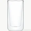 Dubbelwandige koffieglazen Nero, 2 stuks