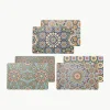 Dubbelzijdig bedrukte placemats Marrakesch Doubleface, set van 6