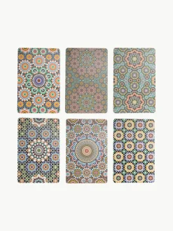 Dubbelzijdig bedrukte placemats Marrakesch Doubleface, set van 6