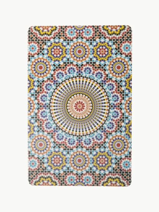 Dubbelzijdig bedrukte placemats Marrakesch Doubleface, set van 6