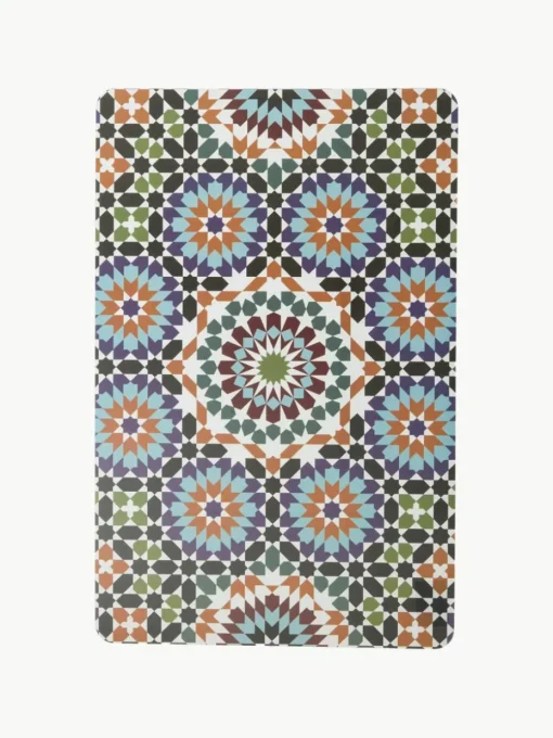 Dubbelzijdig bedrukte placemats Marrakesch Doubleface, set van 6