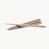 Dunne dinerkaarsen Stoff Nagel, 6 stuks