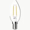 E14 peertjes, warmwit, 6 stuks