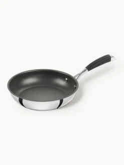 Edelstalen braadpan Poletto met anti-aanbaklaag