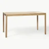 Eettafel Acorn van eikenhout, 140 x 80 cm