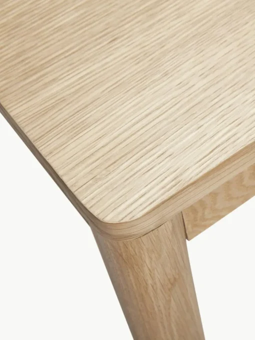 Eettafel Acorn van eikenhout, 140 x 80 cm