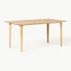 Eettafel Archie van eikenhout, in verschillende formaten