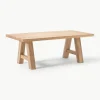 Eettafel Ashton van eikenhout, in verschillende formaten