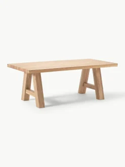 Eettafel Ashton van eikenhout, in verschillende formaten