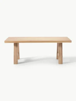 Eettafel Ashton van eikenhout, in verschillende formaten