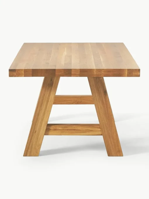 Eettafel Ashton van eikenhout, in verschillende formaten