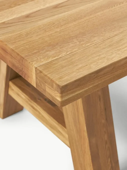 Eettafel Ashton van eikenhout, in verschillende formaten