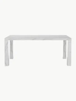 Eettafel Carl in marmerlook, 180 x 90 cm