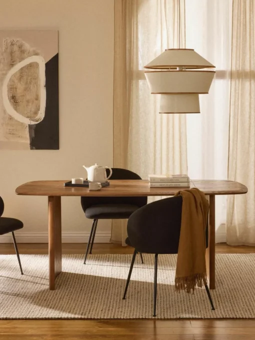 Eettafel Chandler van eikenhout