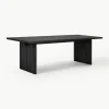 Eettafel Emmett van eikenhout, 240 x 95 cm