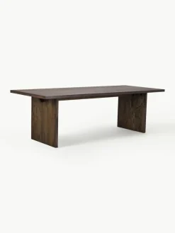 Eettafel Emmett van eikenhout, 240 x 95 cm