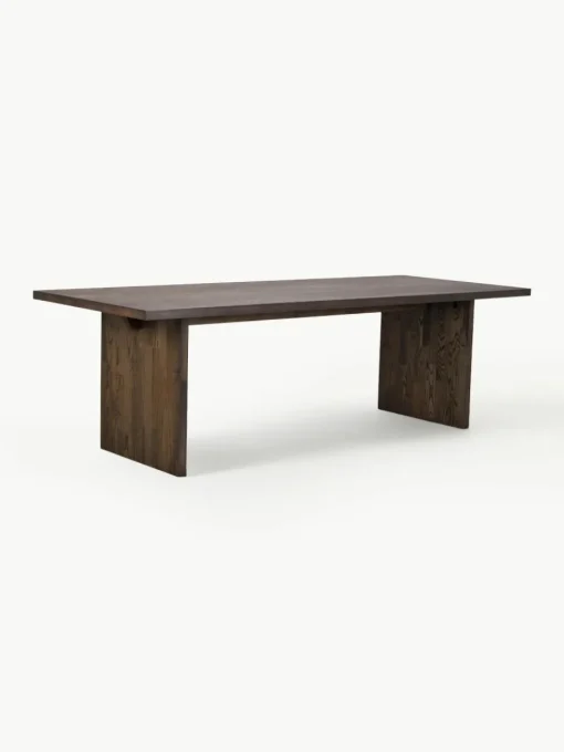 Eettafel Emmett van eikenhout, 240 x 95 cm