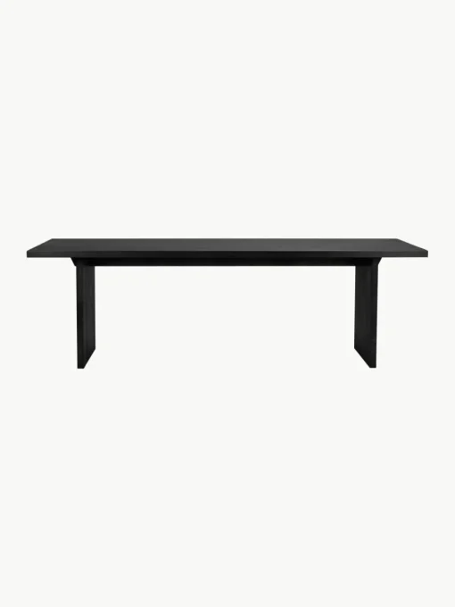 Eettafel Emmett van eikenhout, 240 x 95 cm