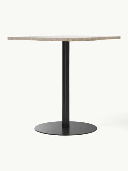 Eettafel Harbour van zandsteen, 70 x 60 cm