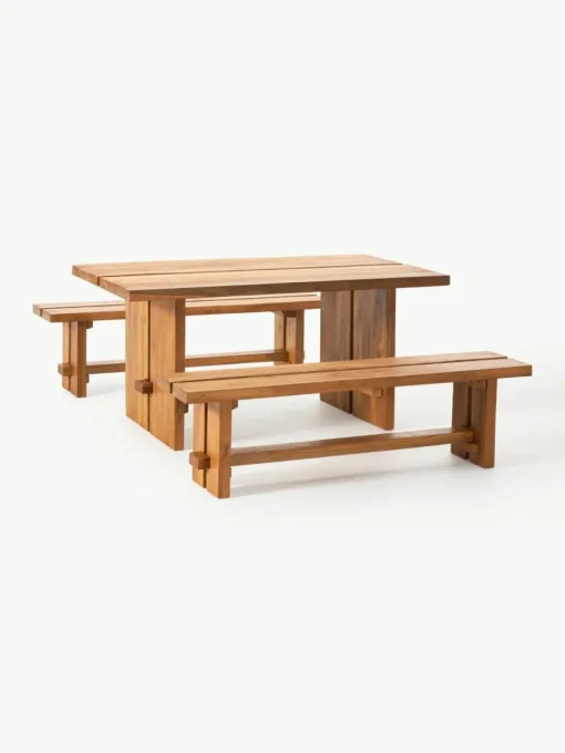 Eettafel Hugo van teakhout, in verschillende formaten