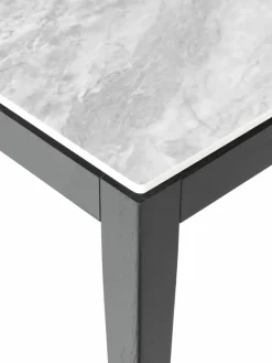 Eettafel Jackson in marmerlook, verschillende formaten